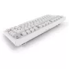 Sharkoon SGK55W SKILLER belaidė žaidimų klaviatūra, 75% išdėstymas, PBT klavišai, balta