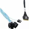 Microchip Adaptec vidinis SAS kabelis – 1x8 Slim SAS (SFF-8654) į 8x SATA – 0,8 m