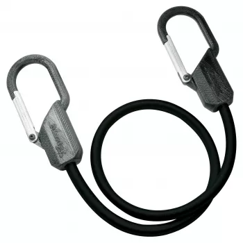 Master Lock 3205EURDAT Bungee Cord with Clip Hooks - 80 cm x 9 mm - Juoda - 1 Vnt.