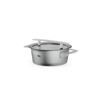 Fissler Phi Collection Roasting Pot with Glass Lid 20 cm, 2.3 L