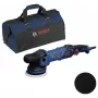 BOSCH GPX9-125S Rotary Polisher Kit su putplasčiu disku ir poliravimo gaubtuvu, 18V belaidis (be akumuliatoriaus)