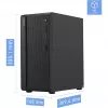 MSI PRO DP180 AI 8HG-1436AT Mini PC, Intel Core i5-14400, 16GB DDR5, 512GB NVMe SSD, Windows 11 Pro, Black