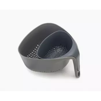 Joseph Joseph Nest Colander Set Grey 2-Piece