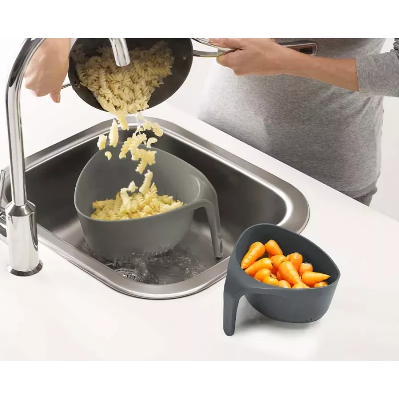 Joseph Joseph Nest Colander Set Grey 2-Piece