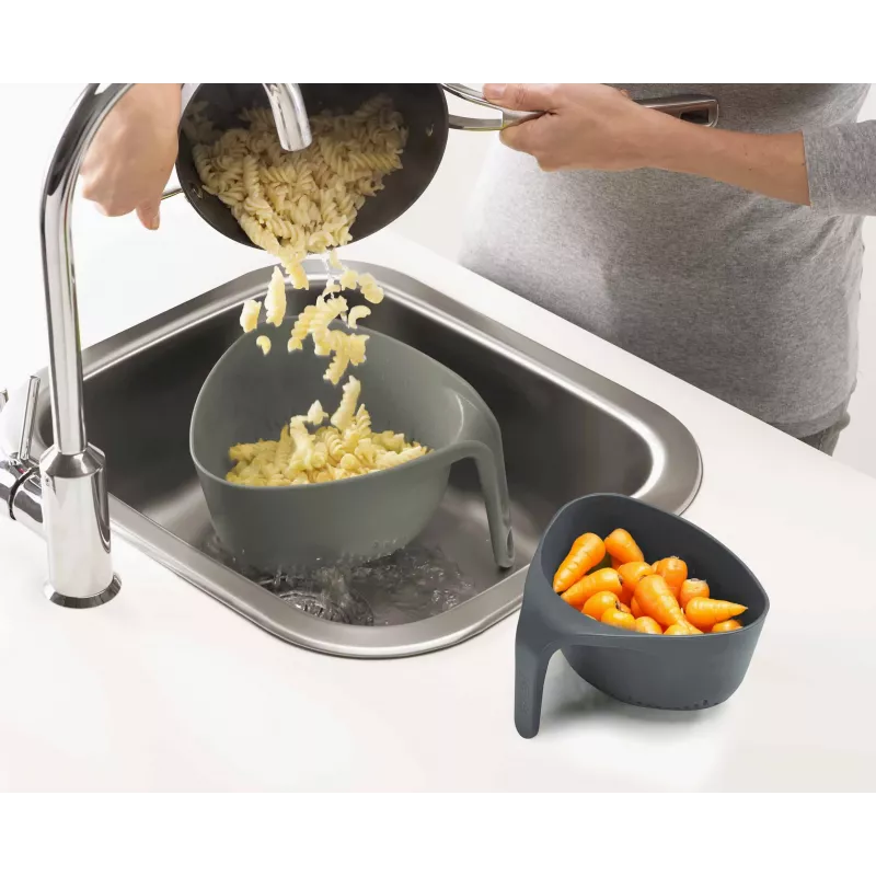 Joseph Joseph Nest Colander Set Grey 2-Piece