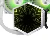 TRYX STAGE ARGB 360 AIO Liquid CPU Cooler, Dual IPS Display - 360mm, White