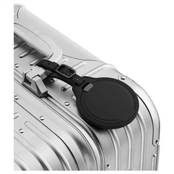 Satechi Vegan-Leather FindAll Luggage Tag Black