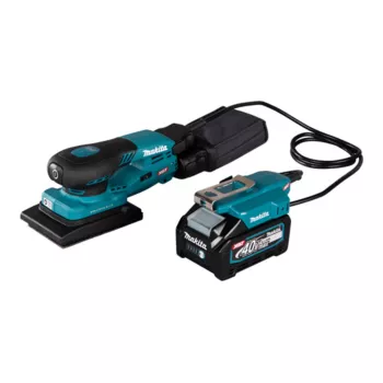 Makita BO005CGZ belaidis orbitinis šlifuoklis be akumuliatoriaus ir įkroviklio 40 V 80 x 130 mm