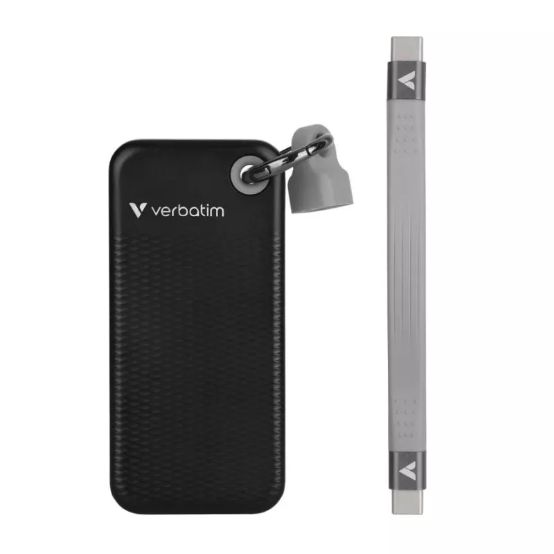 Verbatim Pocket SSD 128GB Juoda/Pilka USB 3.2 Gen 2 Išorinis Kietasis Diskas