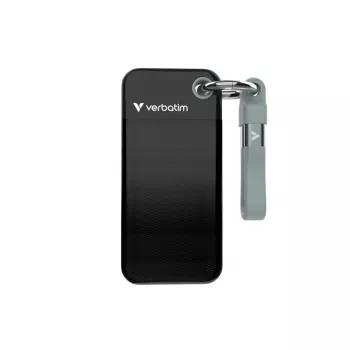 Verbatim Pocket SSD 128GB Juoda/Pilka USB 3.2 Gen 2 Išorinis Kietasis Diskas