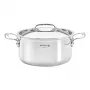 De Buyer Affinity Saucepot Stainless Steel su dangčiu 24 cm