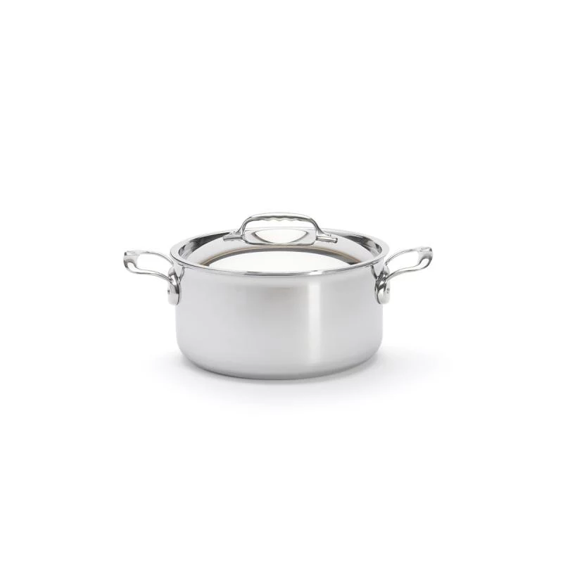 De Buyer Affinity Saucepot Stainless Steel su dangčiu 24 cm