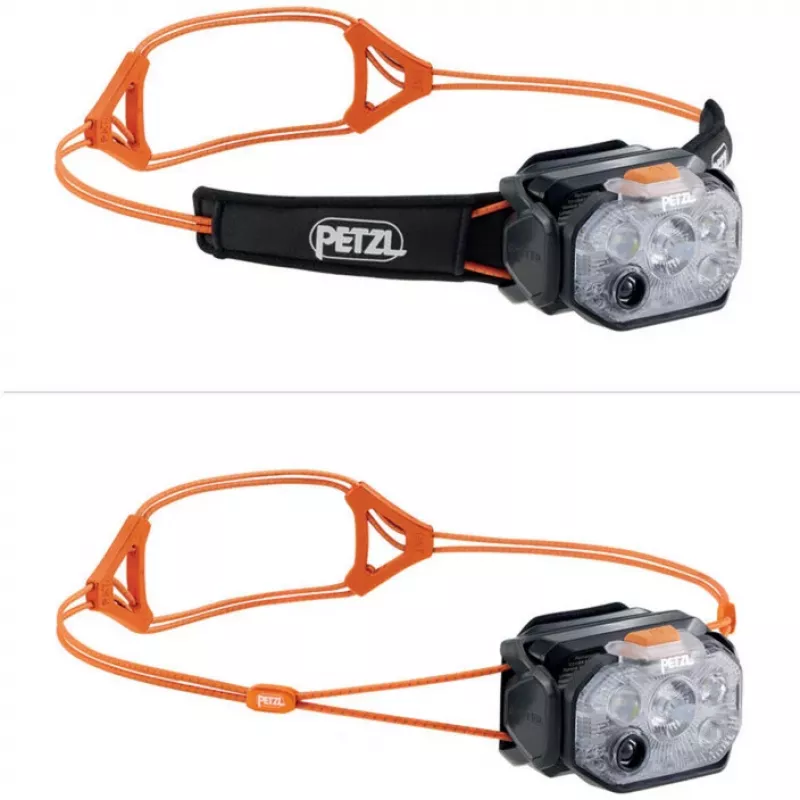 Petzl SWIFT RL Headlamp Black/Orange
