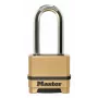Master Lock 175EURDLH Perstatomas 4 skaitmenų derinio spynos, kietas cinko korpusas, grūdinto plieno ilgas lankas, 50 mm korpuso plotis, 8 mm lanko skersmuo, 63 mm vertikalus tarpas, 24 mm horizontalus tarpas, naudojimui viduje ir lauke