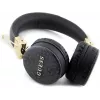 GUESS GUBH704GEMK „Over-Ear“ belaidės Bluetooth ausinės, juodos, su 4G metalo logotipu