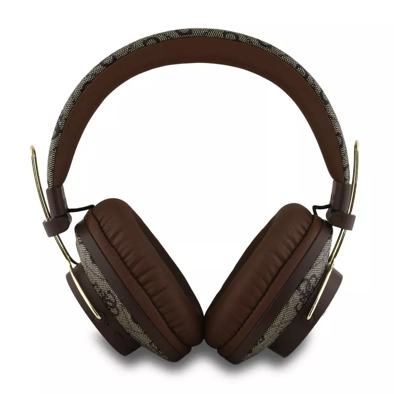 GUESS belaidės Bluetooth ausinės 4G Metal Logo Ruda GUBHS72P4FC4MW
