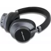 Karl Lagerfeld Saffiano Metal Logo Wireless Bluetooth On-Ear Headphone Black
