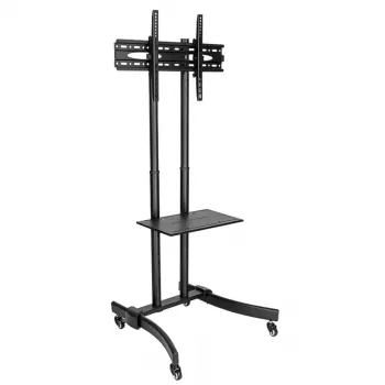 Eaton Tripp Lite Series Rolling TV/Monitor Cart - for 37 to 70 TVs and Monitors - Classic Edition - Black, Silver