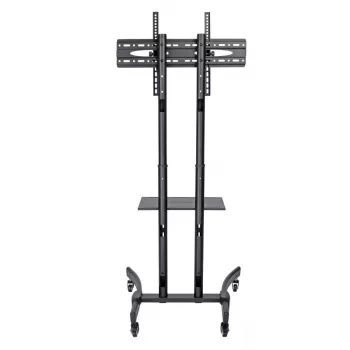 Eaton Tripp Lite Series Rolling TV/Monitor Cart - for 37 to 70 TVs and Monitors - Classic Edition - Black, Silver