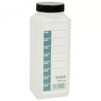 KAISER FOTOTECHNIK Cheminių medžiagų laikymo butelis 1000 ml baltas 4192