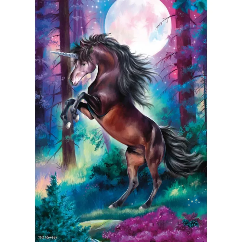Schmidt Spiele Einhorn bei Vollmond 1000 Teile Dėlionė