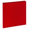 Walther My Heart nuotraukų albumas raudonas 20x20 cm 40 baltų puslapių lininis viršelis FA243R