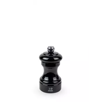 Peugeot Bistro Pipirų Malūnėlis 10 cm Juodas Lakuotas Medis