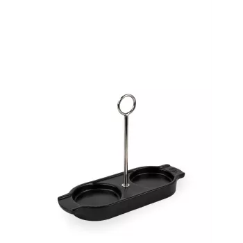 Peugeot Linea Keraminis Prieskonių Malūnėlio Padėklas Satin Black 18 cm
