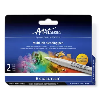 STAEDTLER Multi Ink Blending Pen 2-Pack Colorless