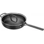 ZWILLING Milano Sauté Pan su stikliniu dangčiu 28 cm, juoda