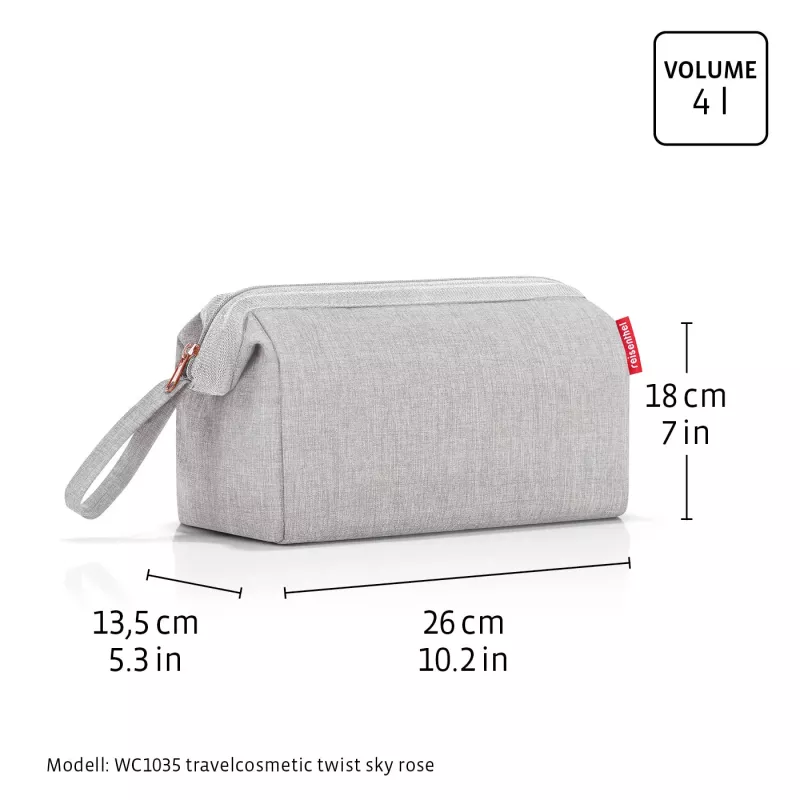 Reisenthel WC7009 Travel Cosmetic Dots Toiletry Bag – kelioninis kosmetikos krepšys