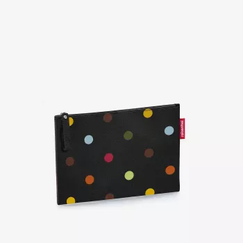 Reisenthel Case 1 Dots kosmetinė juoda įvairiaspalvė poliesteris 240 mm x 170 mm