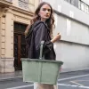 Reisenthel Carrybag Twist Sage Sage spalvos pirkinių krepšys 22L
