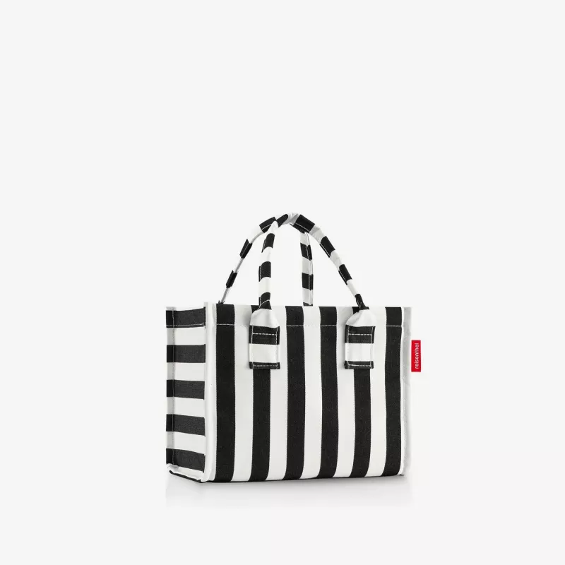 Reisenthel dailyshopper XS summerstripes black