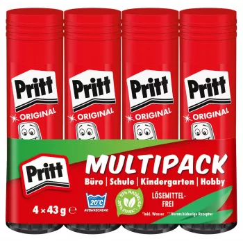 Pritt klijų pieštukų rinkinys 4 x 43 g 9H PK8MP