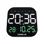 Mebus 19855 Radio-Controlled Analog Table Clock 18,5 cm Black