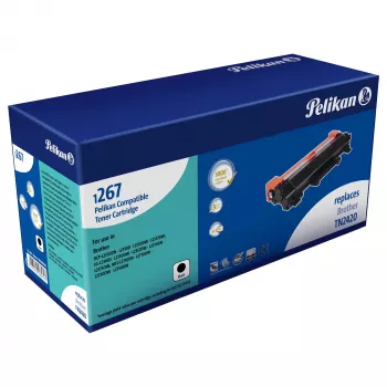 Pelikan suderinama tonerio kasetė, skirta Brother TN-2420, juoda, 3 000 puslapių