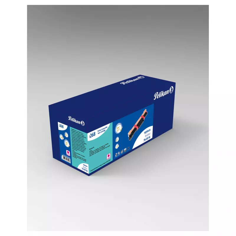 Pelikan Compatible Toner Cartridge for Brother TN247M - Magenta - 2300 Pages