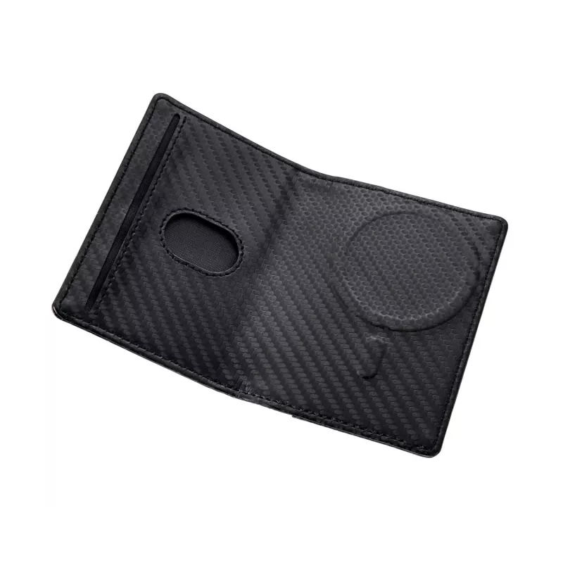 TROIKA 2-in-1 Piniginė SHERLOCK HOME CARBON (WAL45/CB)