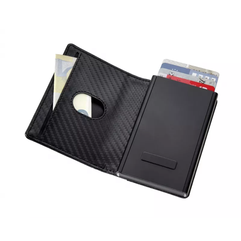 TROIKA 2-in-1 Piniginė SHERLOCK HOME CARBON (WAL45/CB)