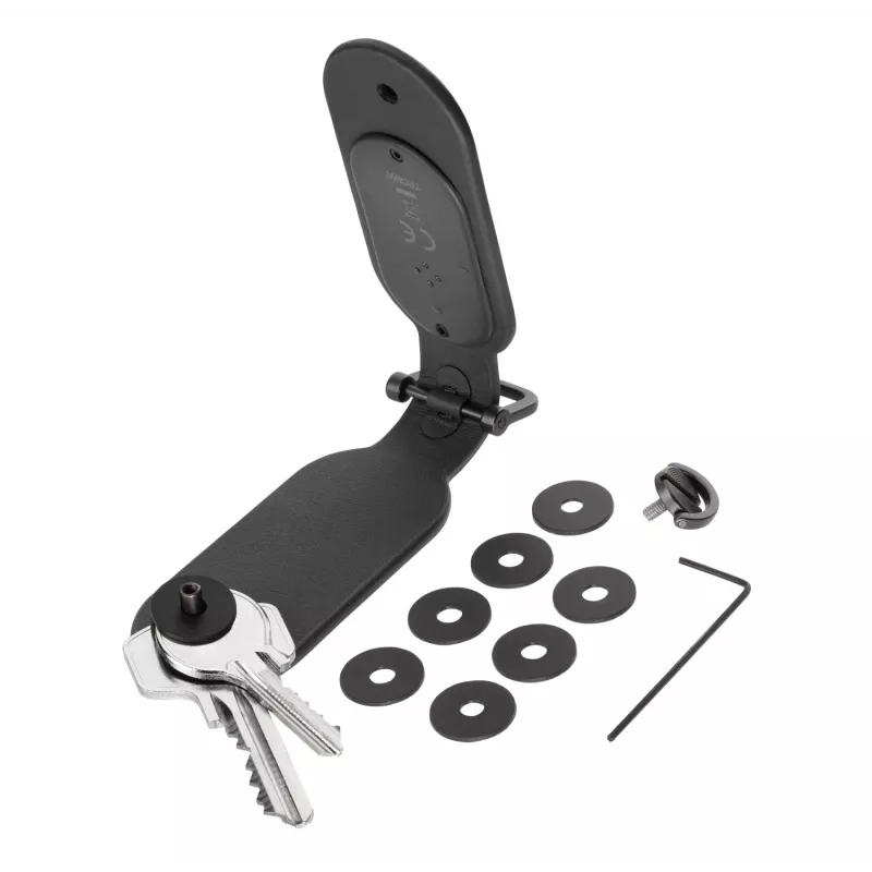 TROIKA TRACK & FIND KEY ORGANIZER (KR26-30/BK) - Išmanusis raktų organizatorius su Bluetooth ieškikliu, juodas