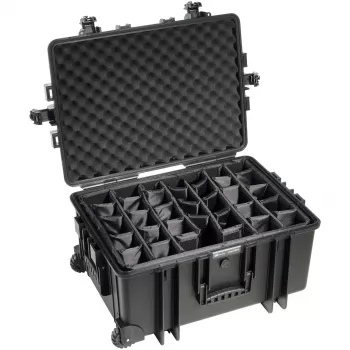 B&W Outdoor Case Type 6800 Hard Shell Case with Divider System, Juoda