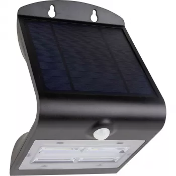 REV Solar LED Butterfly with Motion Detector 3,2W Black