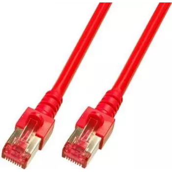 EFB Elektronik ECOLAN RJ45 Patch Cable Cat.6 S/FTP LSZH Red 0.5m