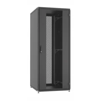 EFB 19-Inch Server Cabinet PRO 47U 600x1200 mm, 1-Piece Perforated Front Door, 2-Piece Rear Door, RAL 7035