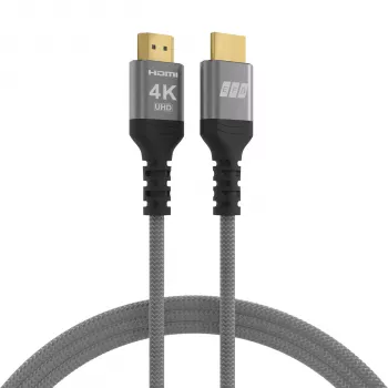 EFB HDMI 2.0 High-Speed HDMI Cable with Ethernet 10m Grey 4K60Hz 18Gbit/s