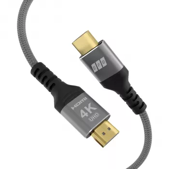 EFB HDMI 2.0 High-Speed HDMI Cable with Ethernet 10m Grey 4K60Hz 18Gbit/s