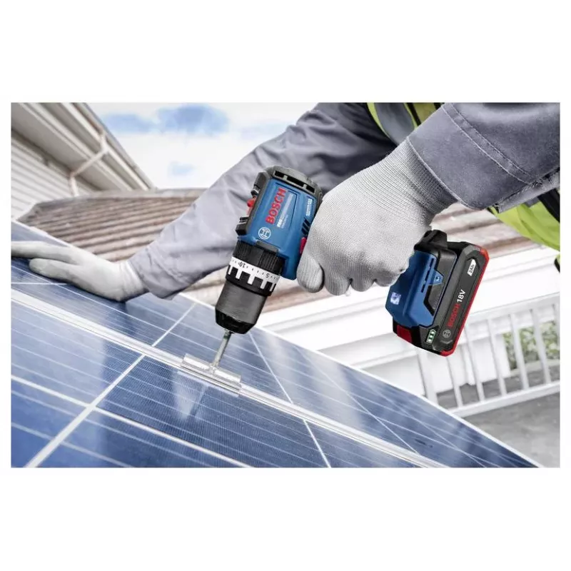 Bosch GSB 18V-52 belaidis gręžtuvas-suktuvas su smūgiu L-BOXX dėkle (06019S0121)
