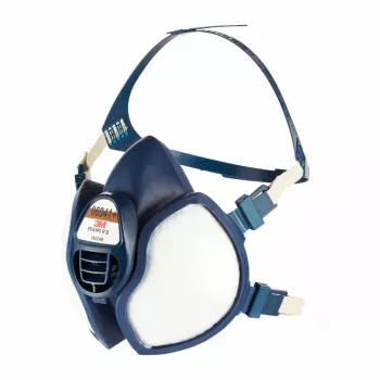 3M daugkartinė pusveidė kaukė FFA1P2R D su filtru 06941+ (priežiūros nereikalaujanti) (7100113099)