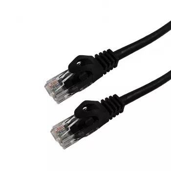 Grafenthal Patch Cable CAT6 F/UTP CU LSZH 0,25m Black